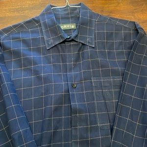 Like new 80% cotton/20% wool long sleeve button up shirt